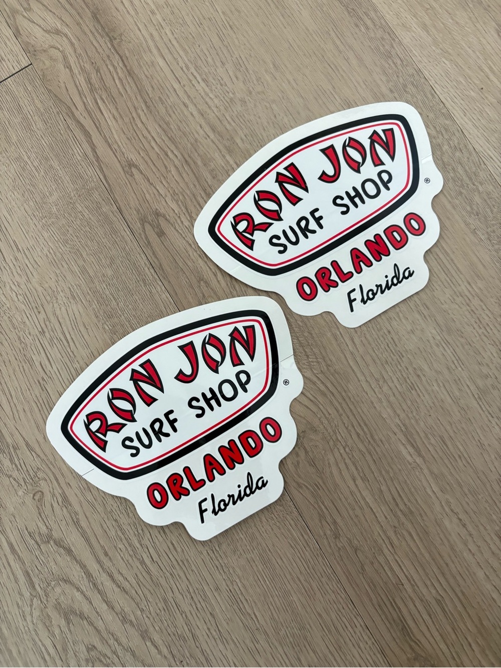 Ron Jon Surf Shop Stickers (2)